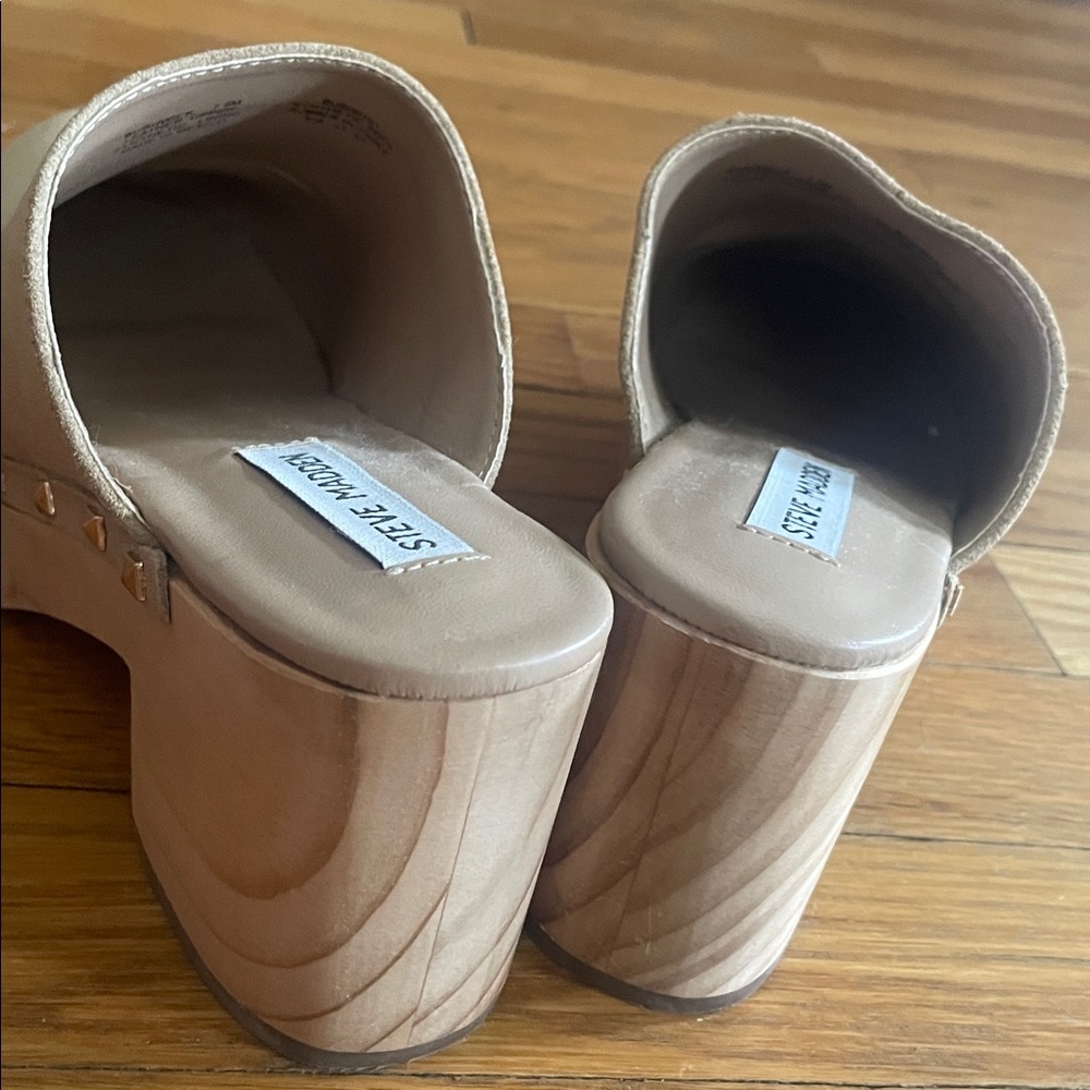 Steve Madden Chunky Bushwick Clogs 7.5 - Picture 4 of 6